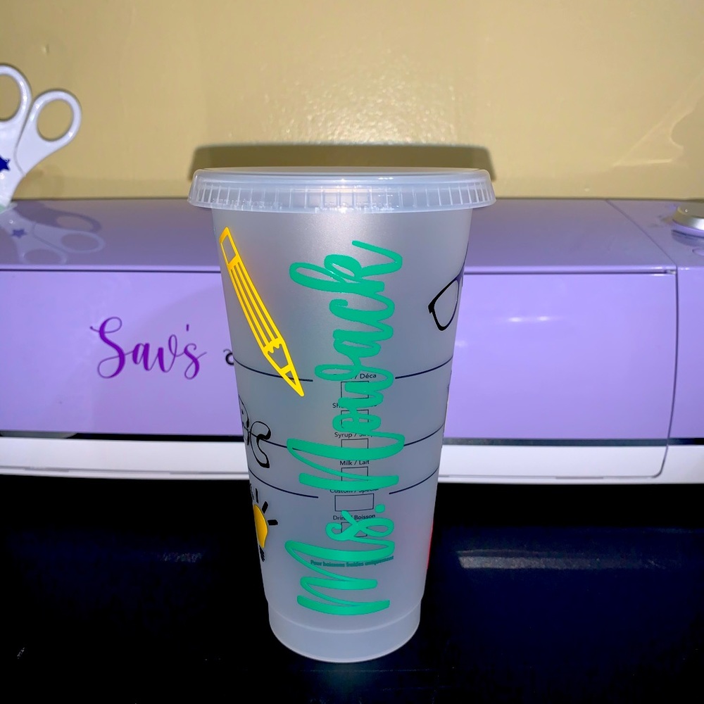 math teach love inspire teacher gift custom name - Picture 5 of 5